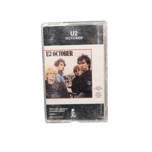 U2 Cassettes Set of 5 October Joshua Tree & More Untested Vintage Classic Rock - Picture 2 of 16